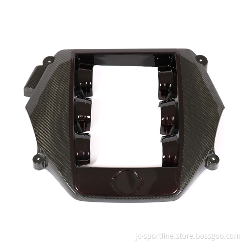 Red Carbon Fiber Engine Cover for Nissan GT-R R35 09-15